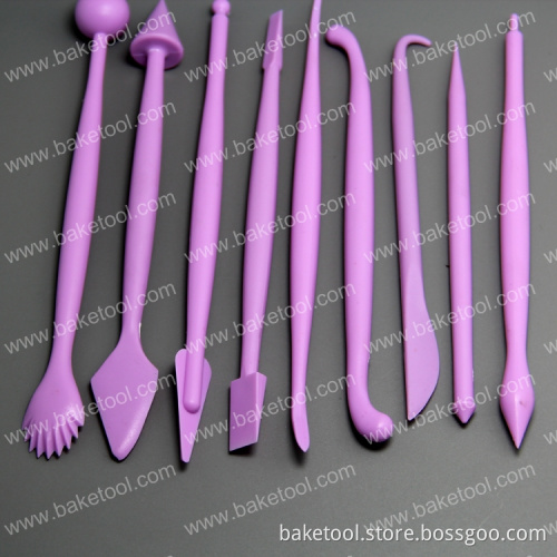 9pcs cake modelling tool set cake decoration tool
